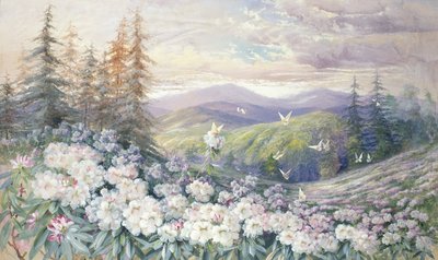 Spring Landscape by Marian Ellis Rowan